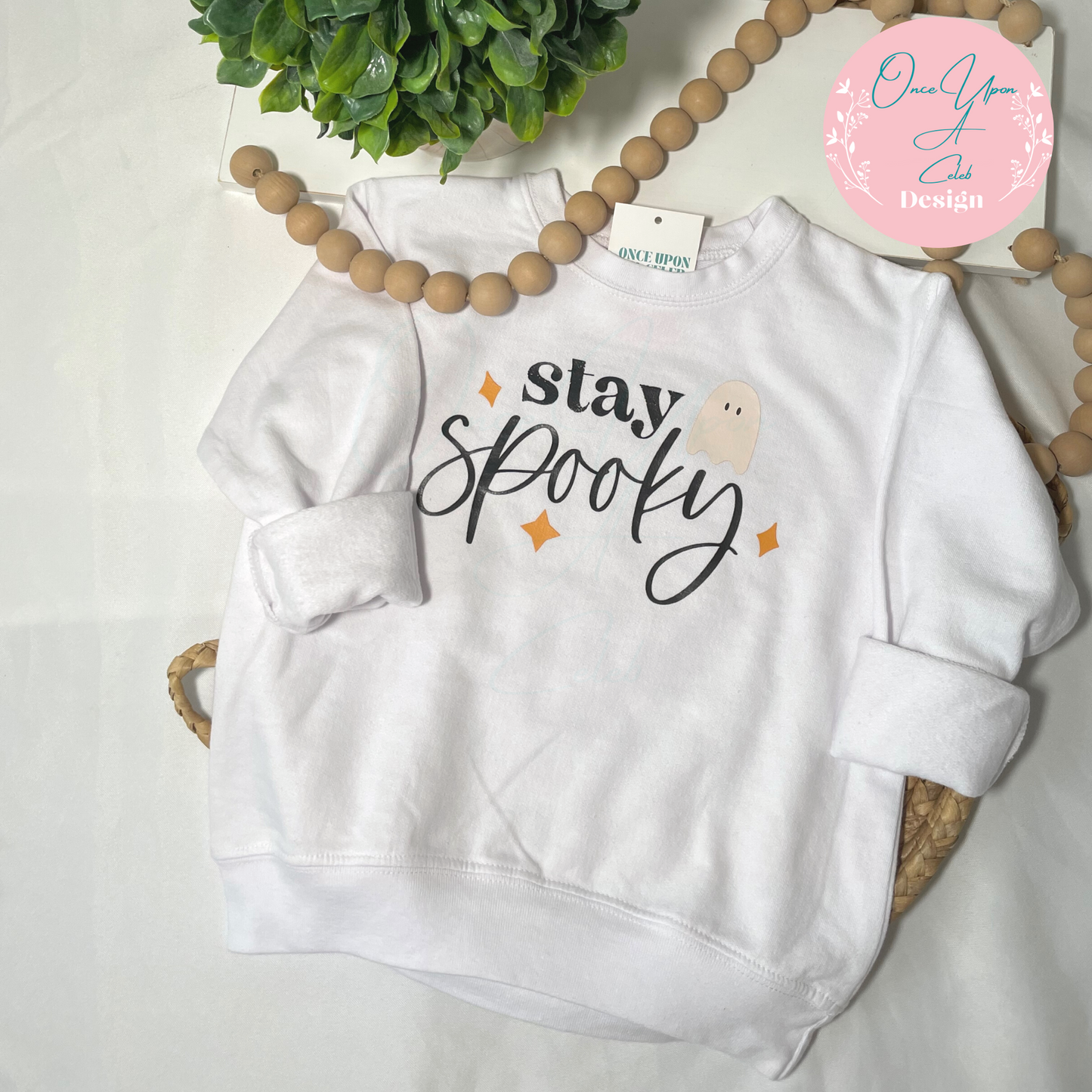 Stay Spooky sweatshirt By Once Upon A Celeb design