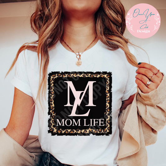 Mom Life T-shirt by Once Upon A Celeb Design www.onceuponacelebdesign.com